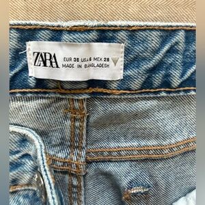 Zara Light Blue Denim Jeans